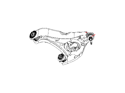 Dodge Control Arm - 68037500AC