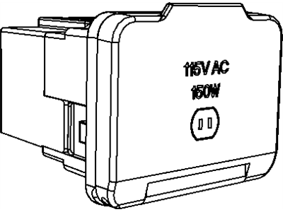 Dodge 4671955AC POWER OUTLET Inverter