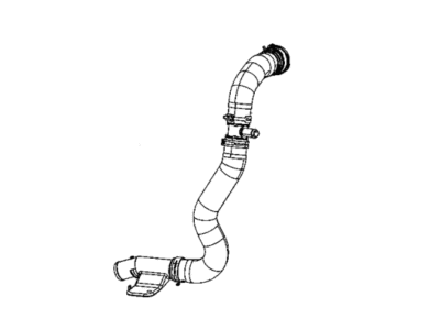 Jeep 68282498AC HOSE Radiator Outlet