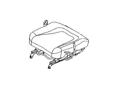 Chrysler RV331AZAA CUSHION Front Seat