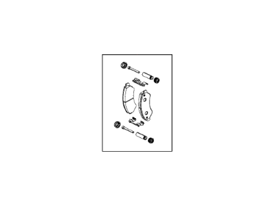 2014 Ram ProMaster 3500 Brake Pad - 68230105AA