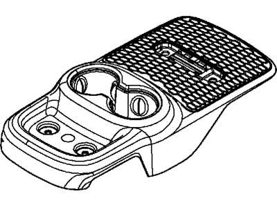 Dodge Durango Center Console Base - 1ZX24HL1AA
