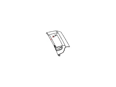 Mopar 1CL23BDXAA Pillar Panel Plug