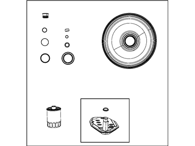 Jeep 68010021AB SEAL PACKAGE Transmission