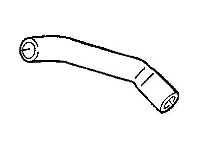 Mopar 52100032AD Filler Pipe, Lower