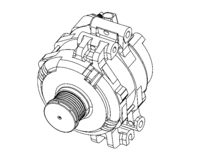 2020 Ram 1500 Alternator - 68329852AD