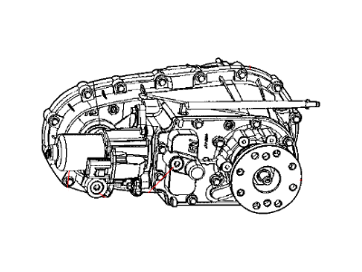 Jeep Grand Cherokee Transfer Case - 4854688AA