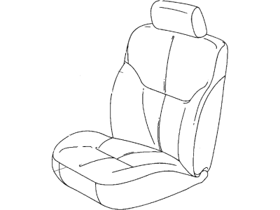 Chrysler Sebring Seat Cover - 1AF821DVAA