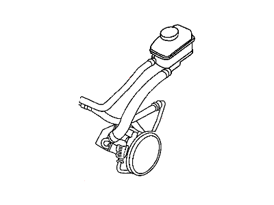 Mopar 4764092 Reservoir Power Steering Pump