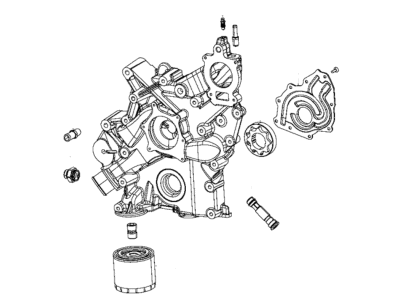 Mopar 5045559AA Cover Timing Case