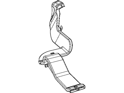 Ram 55056921AB DUCT Floor Rear