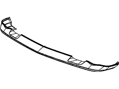 Mopar 68139368AA Air Deflector, Front Lower