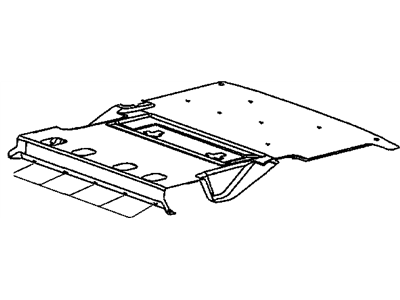 Chrysler 1CM52DK5AA CARPET Cargo Floor