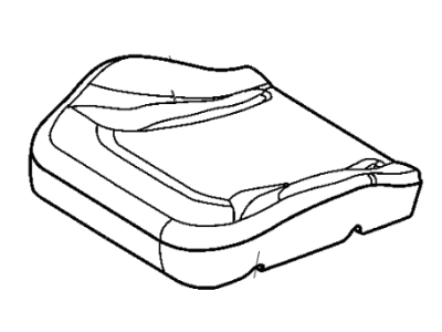 2004 Jeep Liberty Seat Cushion - 5093976AA