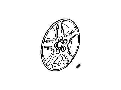 Chrysler 4656424AC COVER Wheel
