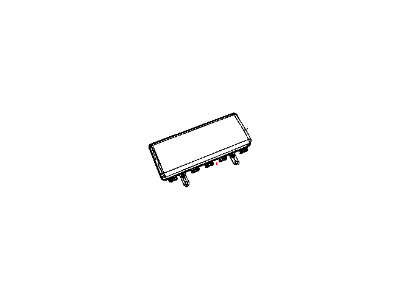 Dodge 5108039AC AIR BAG Passenger