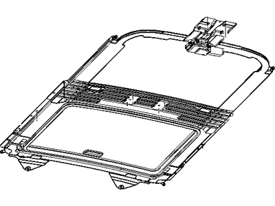 Dodge 5093948AA CHANNEL Sunroof Drain