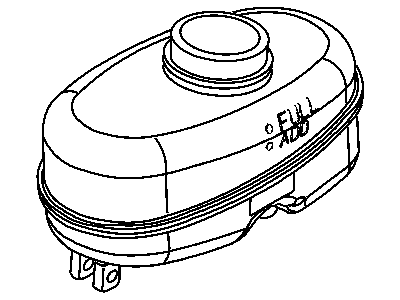 Jeep 4761943 RESERVOIR Brake Master Cylinder