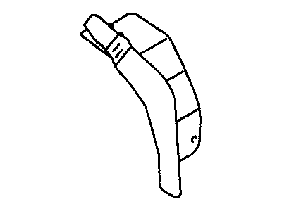 Dodge MR487999 SHIELD Fuel Filler Tube