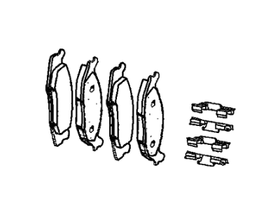 2023 Dodge Durango Brake Pad - 68516695AC