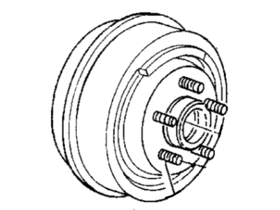 Chrysler Wheel Hub - 4423370