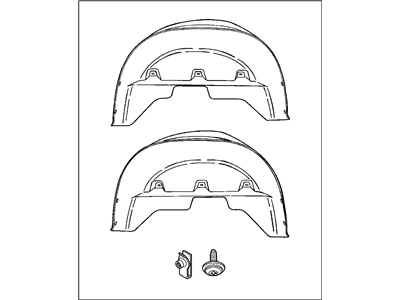 Dodge 82207367 LINER KIT Wheel