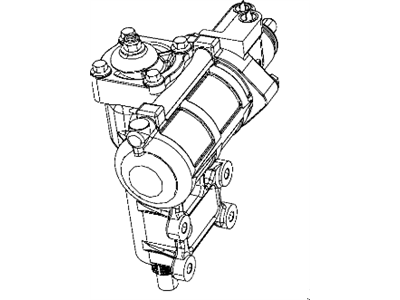 Jeep Wrangler Rack And Pinion - 52126349AB