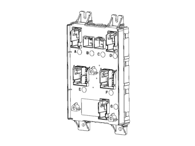Dodge 68372380AC MODULE Body Controller