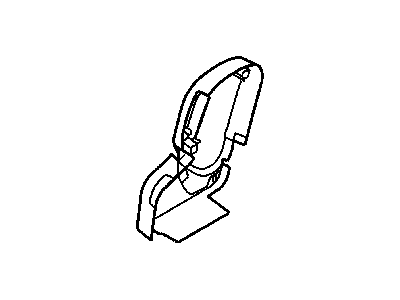 Dodge RH901T5AA COVER Recliner Seat Lower