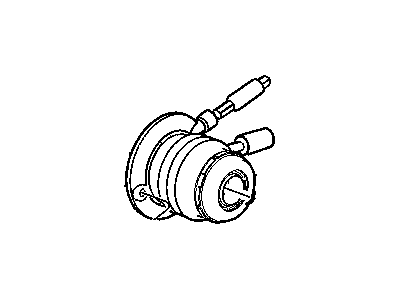 Dodge 5037357AA CYLINDER Clutch Slave