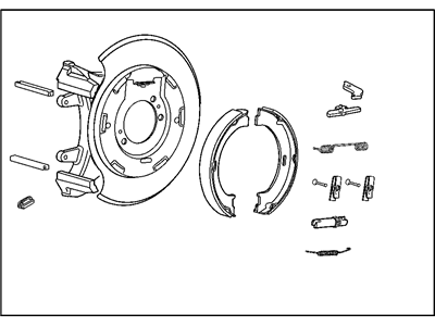Jeep 52089418AB ADAPTER ASSEMBLY Parking Brake