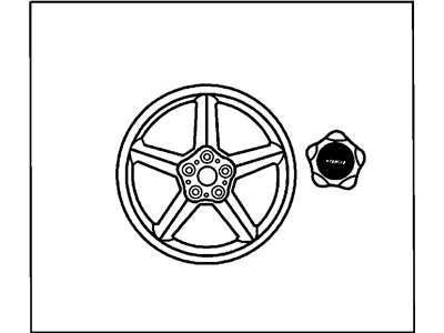 Dodge Journey Spare Wheel - 82211727AB