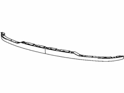 Mopar 68214819AA Air Deflector, Front