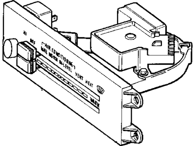 Jeep 4882790 KNOB Blower Switch