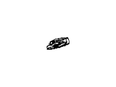 Dodge 4690806AE KNOB TILT LEVER RELEASE