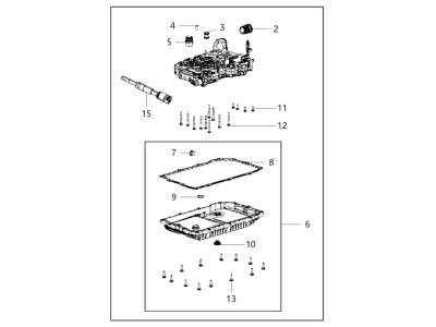 Jeep RL408601AA VALVE BODY KIT Transmission