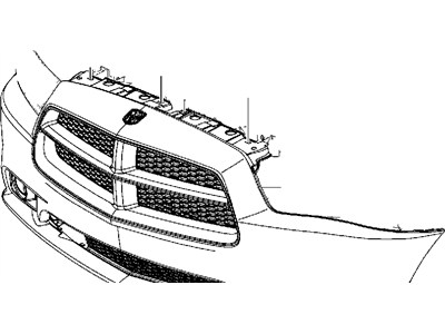 Mopar 68092604AA Closure Panel