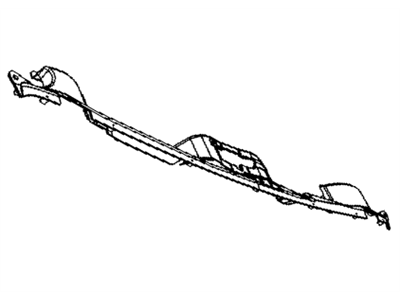 Mopar 5116364AA Panel Upper Fascia