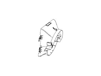 Ram 55056774AI SHROUD Fan
