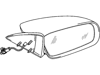 2004 Chrysler Sebring Car Mirror - MR611890