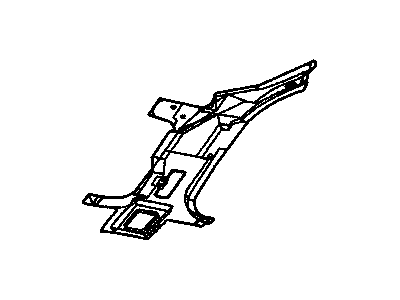 Mopar 5096692AA Pillar Hinge Inner