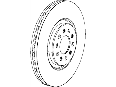 Dodge Dart Brake Dust Shield - 68225029AA