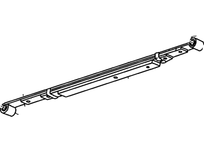 Dodge 52106360AC SPRING Rear Leaf