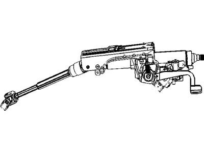 Chrysler 5057479AA NUT Tilt Lever