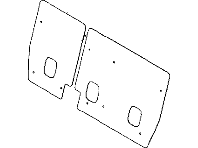Dodge 68086217AB PANEL Seat Back