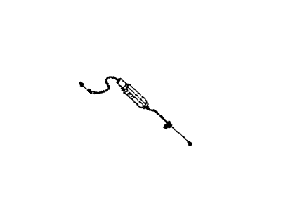 Jeep 68086212AB CABLE REAR SEAT RELEASE