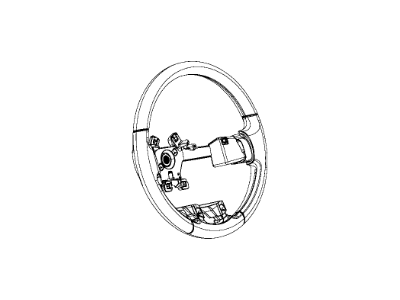Ram 4500 Steering Wheel - 5NN15LU7AA