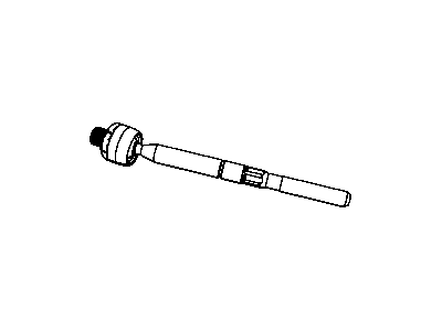 Dodge 68028824AA TIE ROD PACKAGE Inner tie rod end