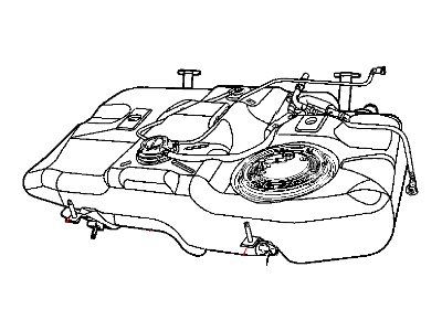 Jeep Fuel Tank - 5105136AD