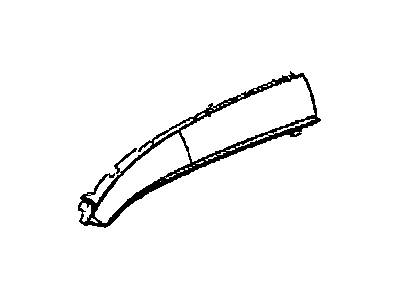 Mopar 68008512AA Side Panel, Front Driver Side